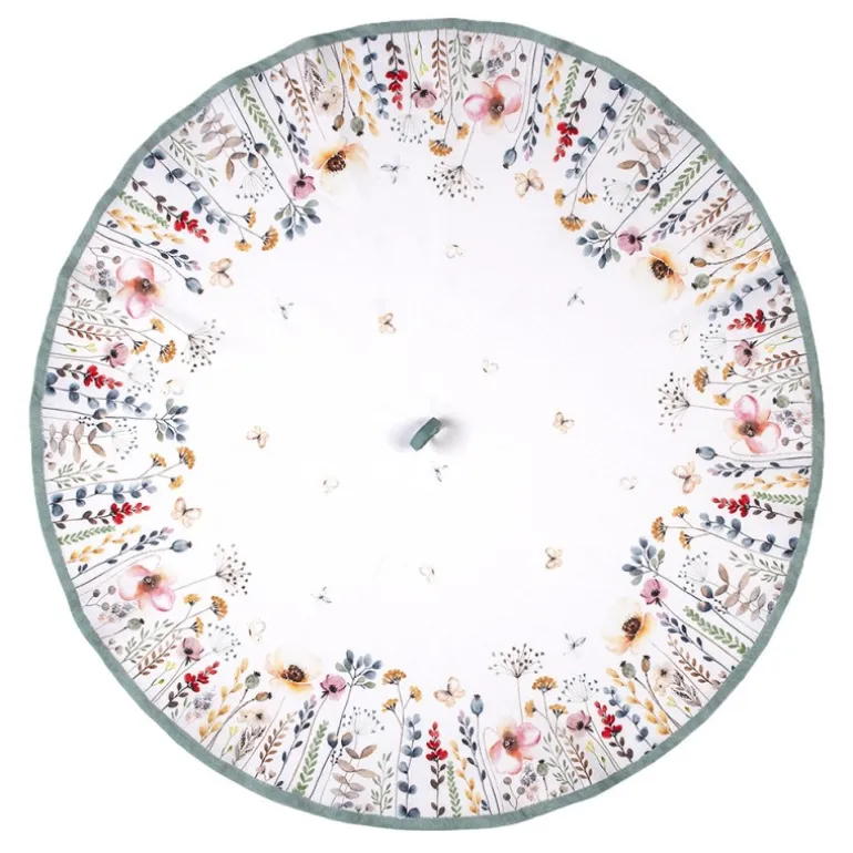 Ronde keukendoek Flower Bomb