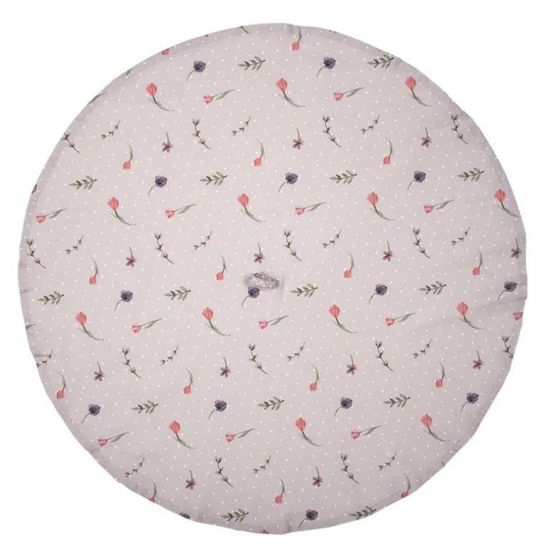 Ronde keukendoek Happy Bunny