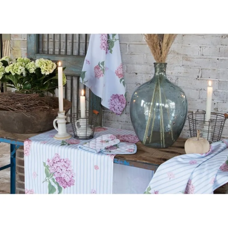 Ronde keukendoek Hortensia 80 cm