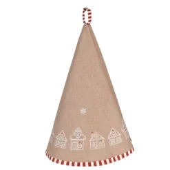 Ronde keukendoek Kerst Gingerbread