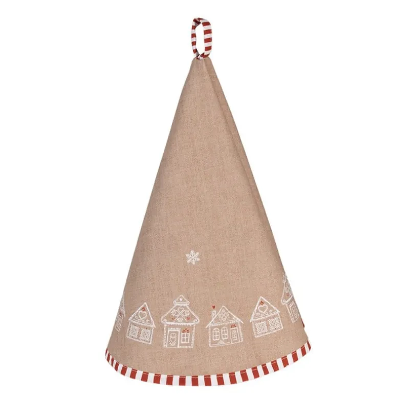 Ronde keukendoek Kerst Gingerbread