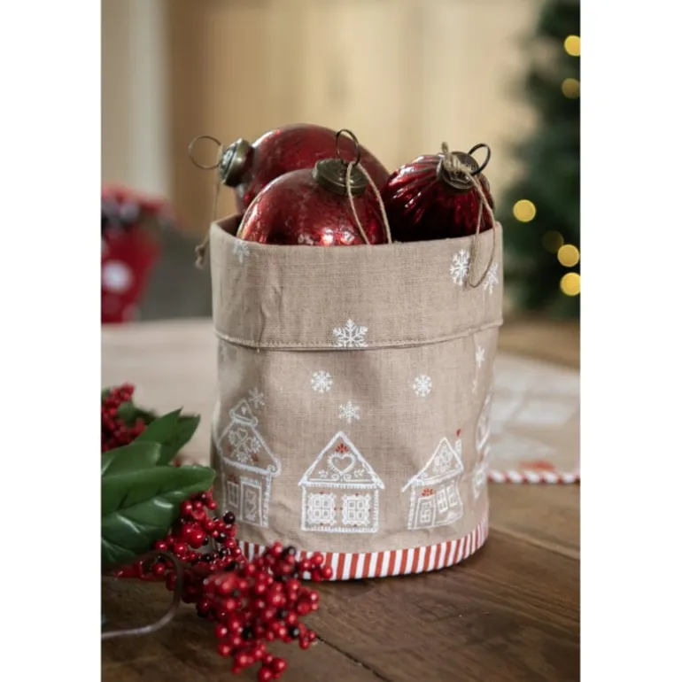 Ronde keukendoek Kerst Gingerbread