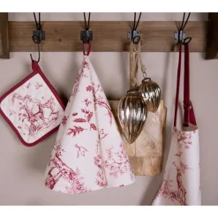 Ronde keukendoek Pretty Forest