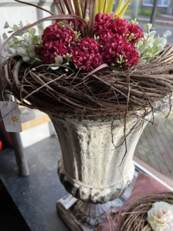 Rotan krans bruin 40 cm