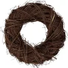 Rotan krans bruin S 35*9