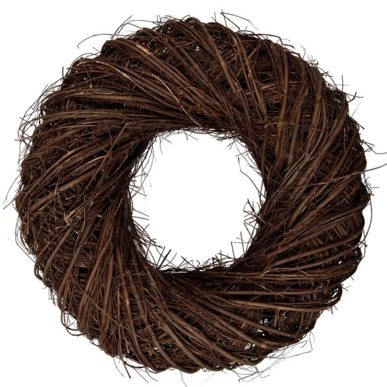 Rotan krans bruin XL 50*13