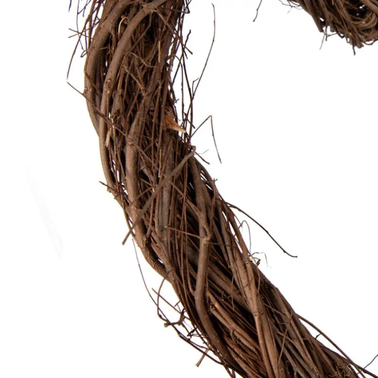 Rotan krans hart (S) 30*30*3