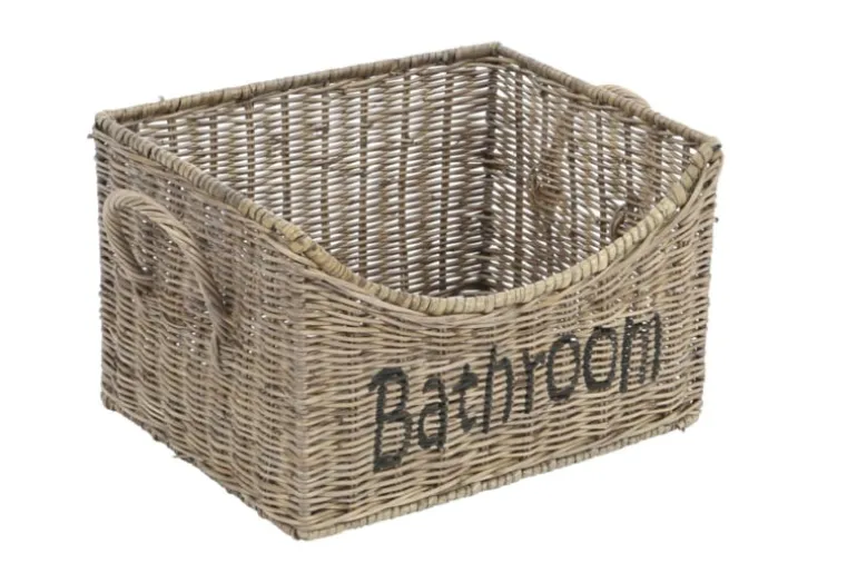 Rotan mand Bathroom 35*25