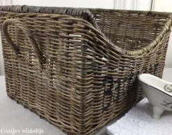 Rotan mand Bathroom 35*25