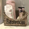 Rotan mand Bathroom 24*18