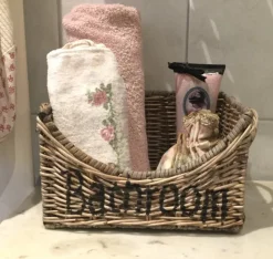 Rotan mand Bathroom 24*18