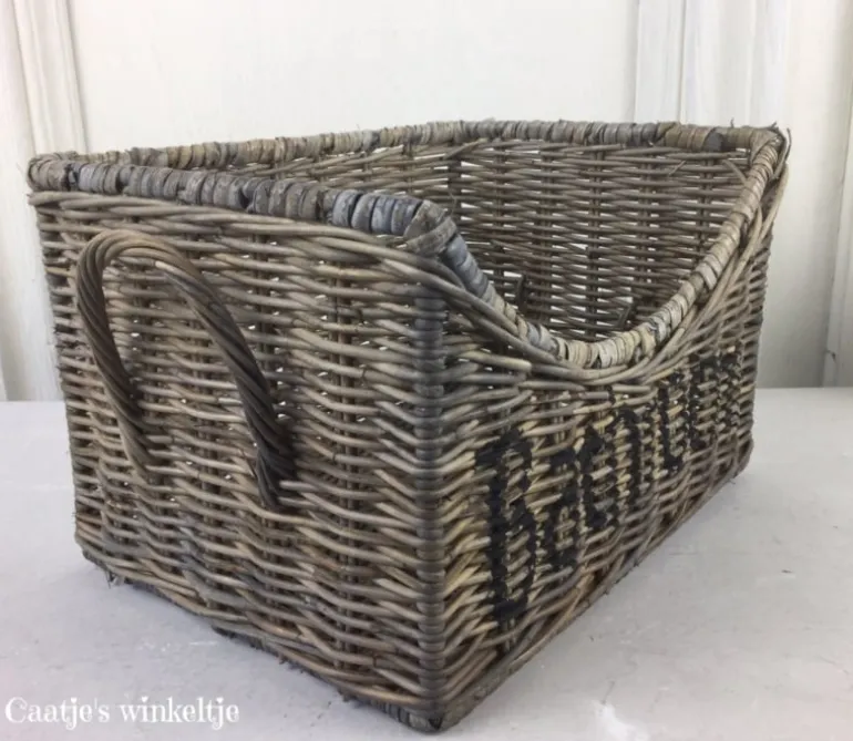 Rotan mand Bathroom 24*18