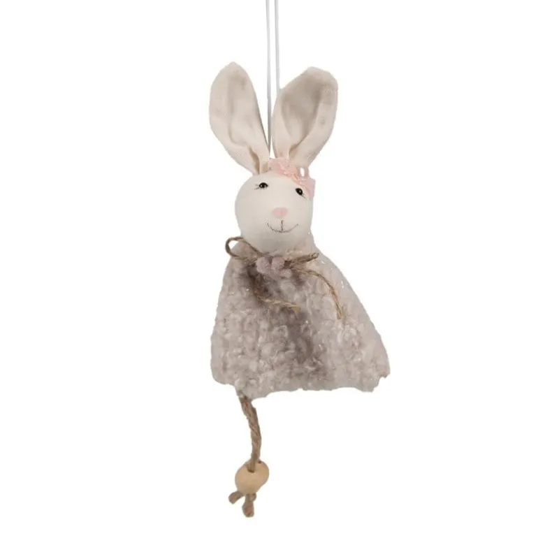 Set Paashangers (6) 3x konijntje + 3x ei