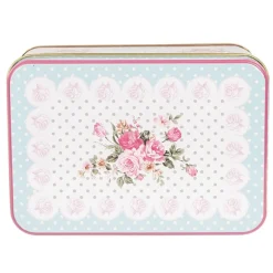 Set van 3 blikken blauw/roze