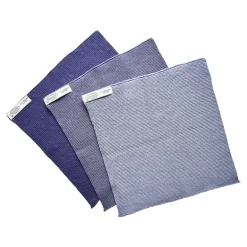 Set van 3 gebreide vaatdoeken Lavender