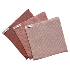 Set van 3 gebreide vaatdoeken Smokey rose