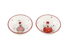 Set van 2 kommetjes kippetjes