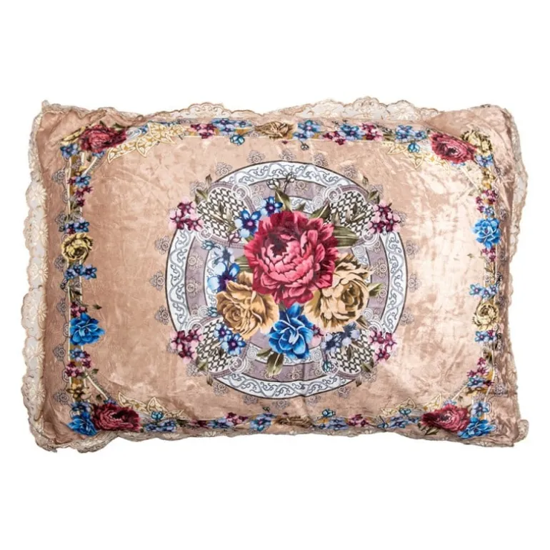 Sierkussen gevuld barok beige 70*50