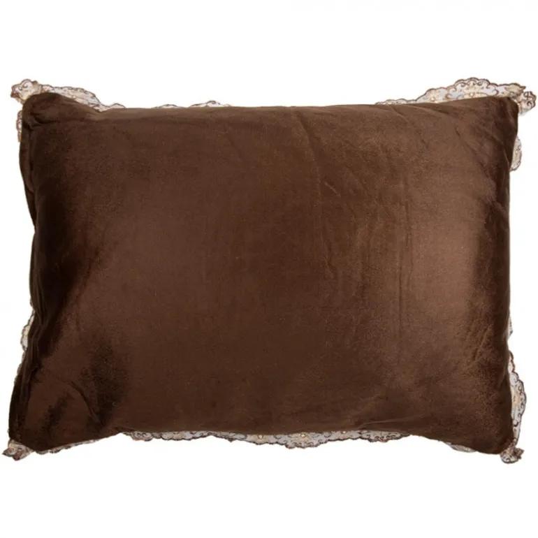Sierkussen gevuld barok bruin 70*50