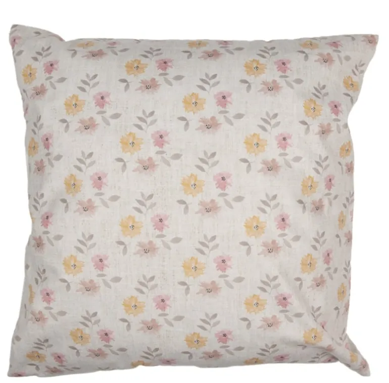 Sierkussen konijn / bloemetjes 45*45