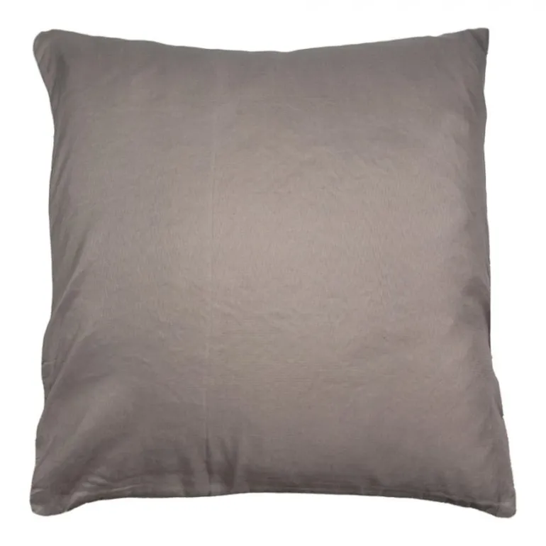 Sierkussenhoes bloemen wit 50*50