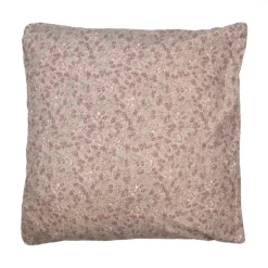 Sierkussenhoes bloemetjes paars 40*40