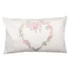 Sierkussenhoes hart rozen 30*50