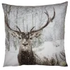 Sierkussenhoes winters met rendier 45*45