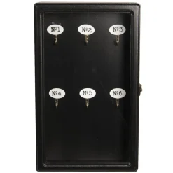 Sleutelkastje zwart 24*7*38
