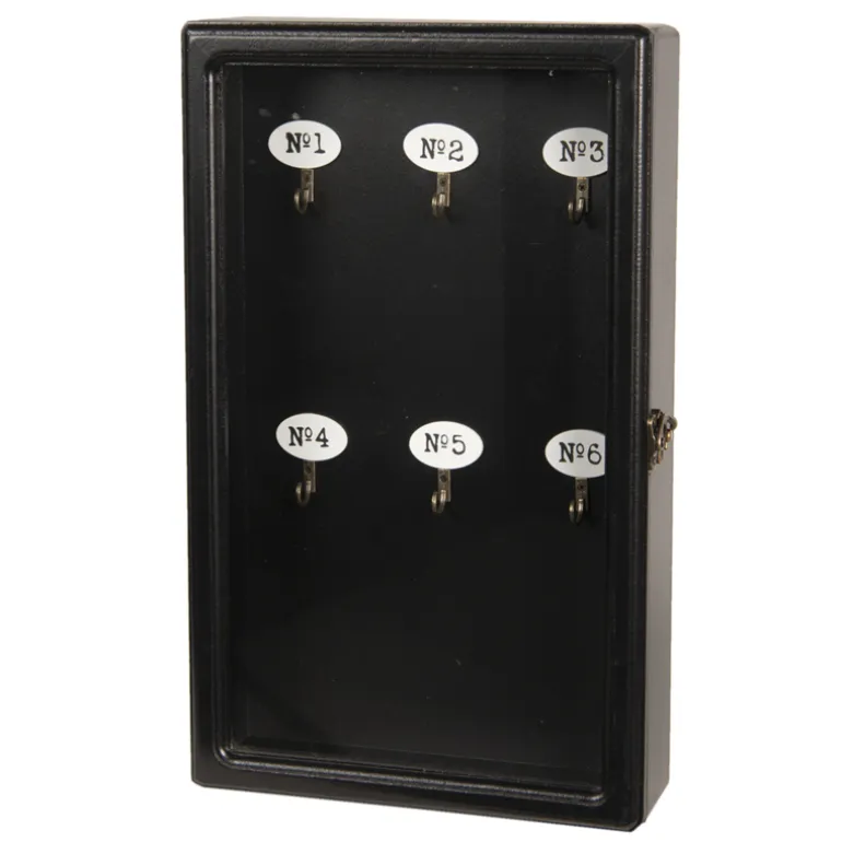 Sleutelkastje zwart 24*7*38