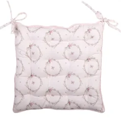 Stoelkussen met foam Floral Easter Bunny