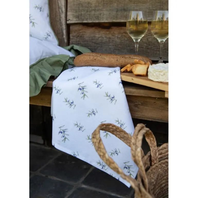 Stoelkussen met foam Olive Fields