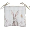 Stoelkussen met foam Rustic Easter Bunny