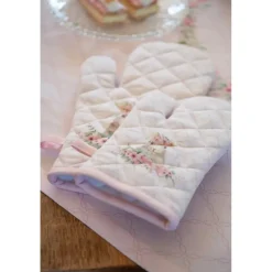 Stoelkussenhoes met ruche Floral Easter Bunny