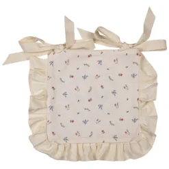 Stoelkussenhoes met ruche Chicken and Rooster