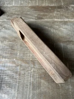 Stoer houten bakje (M) 35*12*4