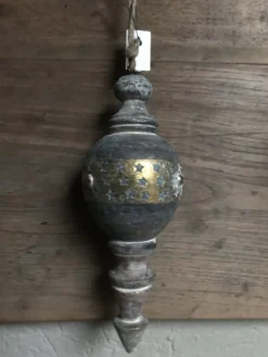 Stoere houten hanger