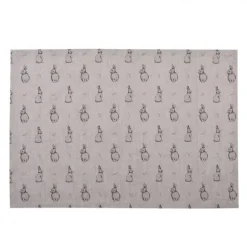 Stoffen placemats (6) Bunny bunnies