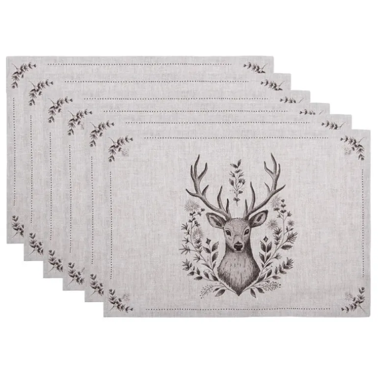 Stoffen placemats (6) Gentle Wilderness