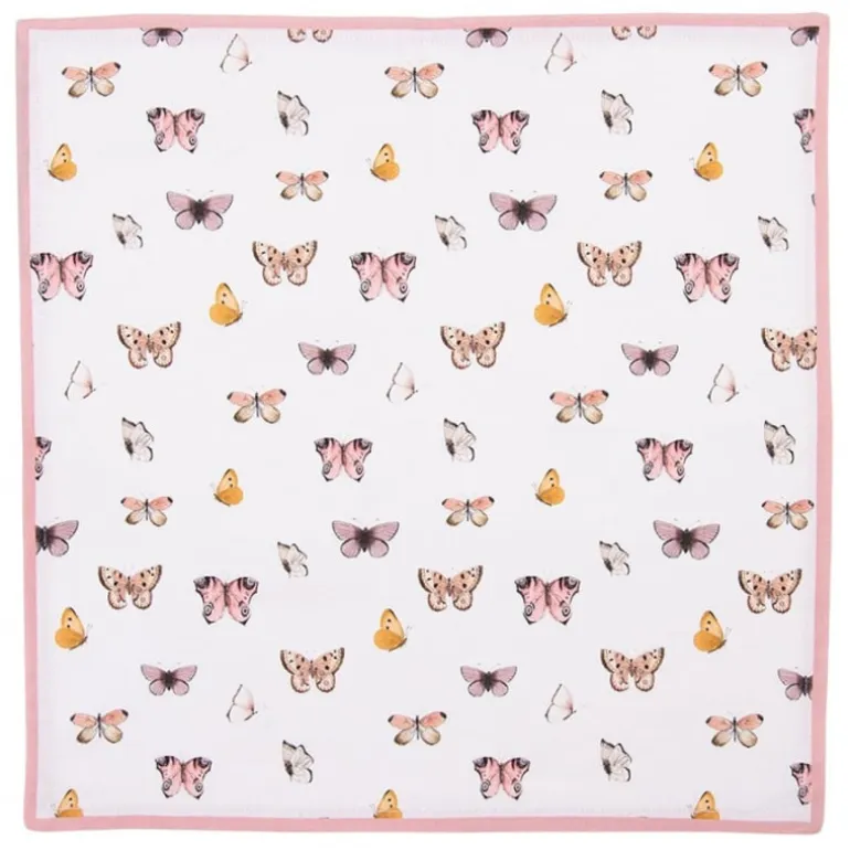 Stoffen servetten (6) Butterfly Paradise