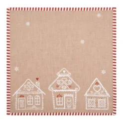 Stoffen servetten (6) Kerst Gingerbread