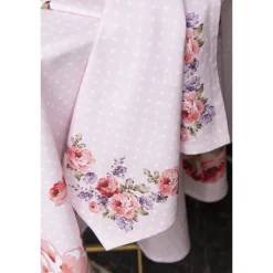 Stoffen servetten Dotty Rose (6)