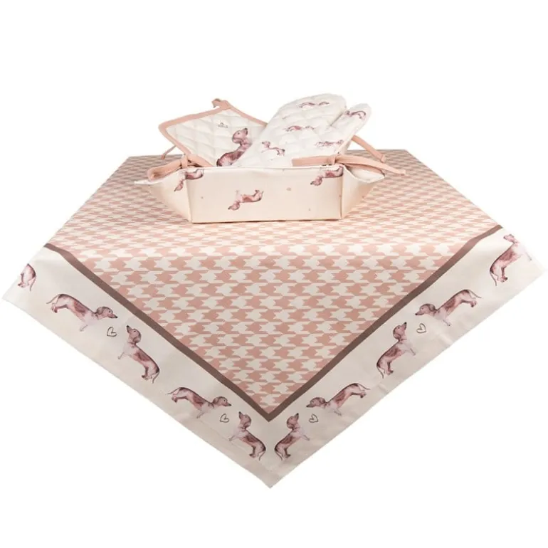 Tafelkleed Dachshund Love 150*150