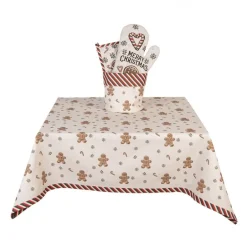 Tafelkleed Gingerbread Man 100*100