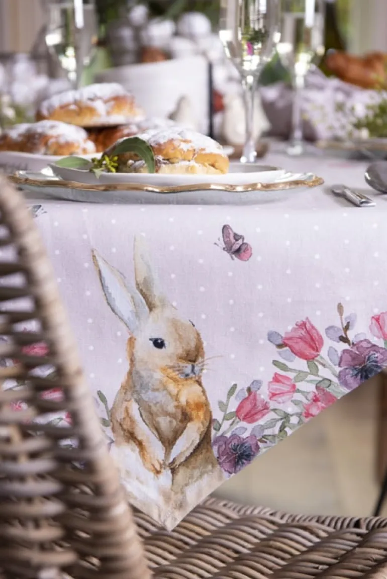 Tafelkleed Happy Bunny 100*100