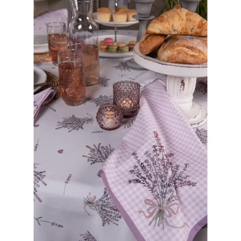 Tafelkleed Lavender Garden 100*100