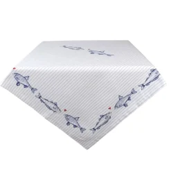 Tafelkleed Sun Sea and Fish 150*150