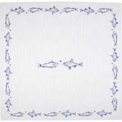 Tafelkleed Sun Sea and Fish 150*150
