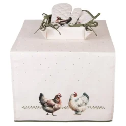 Tafelloper boerderij kippen 50*140