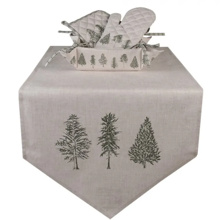 Tafelloper dennenbomen 50*160